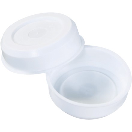 Plastic End Caps For Tubes, 1 1/2", White