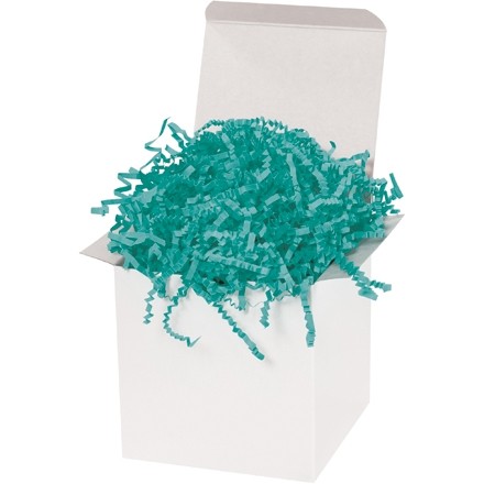 Crinkle Paper, Teal, 10 Pounds