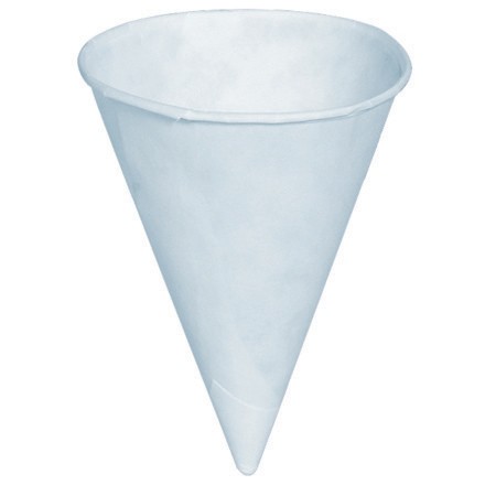 Cone Paper Cups, White, 4 oz.