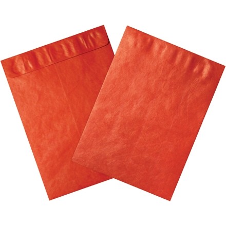 Tyvek® Envelopes, Red, 10 x 13"