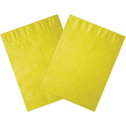 Tyvek® Envelopes, Yellow, 9 x 12"