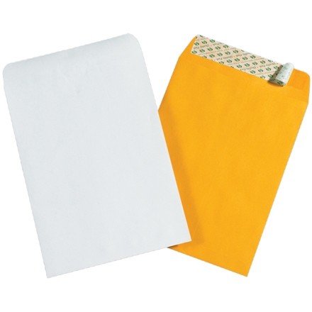 9 1/2 x 12 1/2" White Self-Seal Envelopes