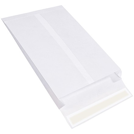 Tyvek® Self-Seal Open End Expandable Envelopes, 12 x 16 x 2"
