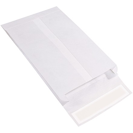 Tyvek® Self-Seal Open End Expandable Envelopes, 10 x 13 x 2"