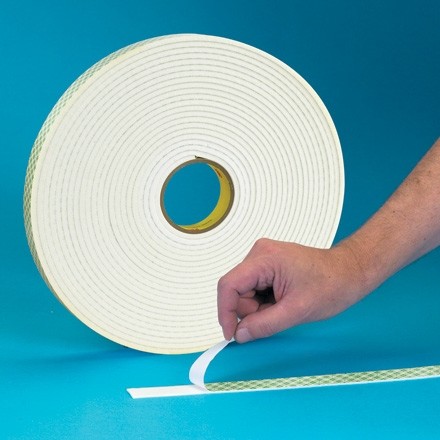 3M 4032 Double Sided Foam Tape, 1/32" Thick - 2" x 72 yds.