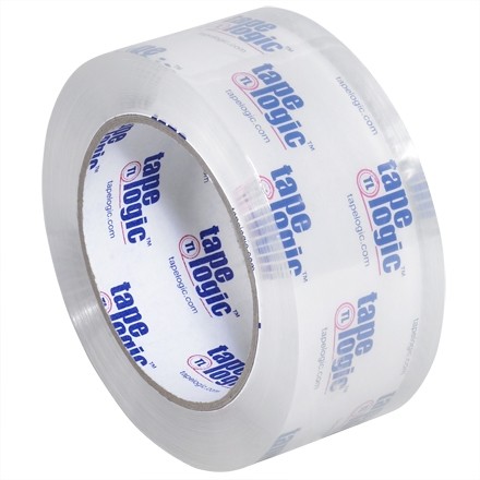 Clear Carton Sealing Tape, Crystal Clear, 2" x 55 yds., 3.1 Mil Thick