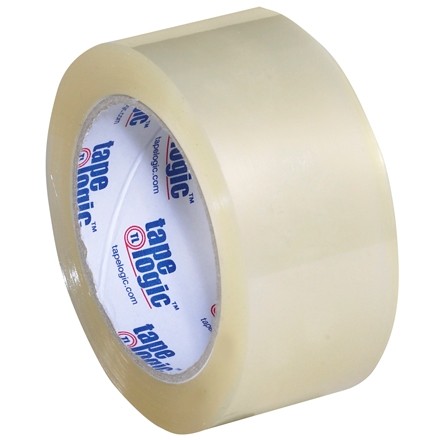 Clear Carton Sealing Tape, Industrial, 2" x 55 yds., 3.5 Mil Thick