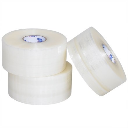 Clear Carton Sealing Tape, Industrial, 2" x 220 yds., 2 Mil Thick