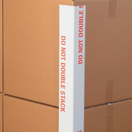 Medium Duty" Do Not Double Stack" Edge Protectors - .160" Thick, 3 x 3 x 48" (Skid Lot)