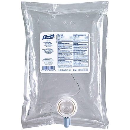 Purell® Gel Hand Sanitizer Refill Cartridge - 1,000 ml