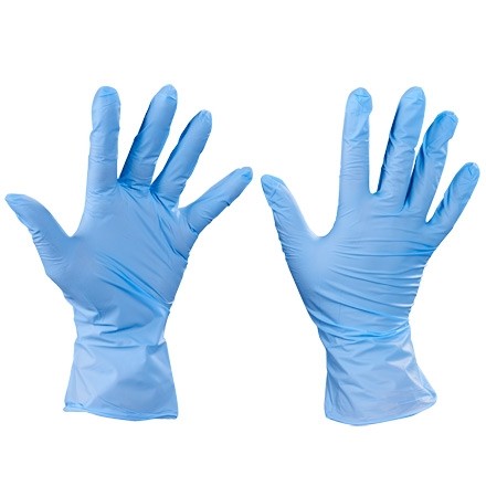 Blue Nitrile Gloves - 4 Mil - Exam Grade, Xlarge