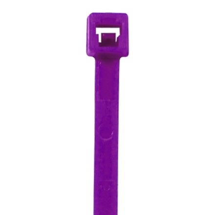 Cable Ties, Purple Nylon - 4", 18#