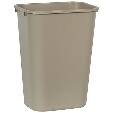 Rubbermaid® Office Trash Can - 10 Gallon, Beige