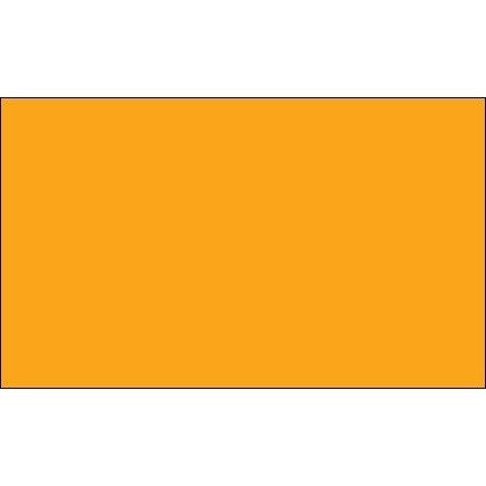Fluorescent Orange Inventory Labels - 3 X 5"