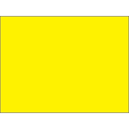 Fluorescent Yellow Inventory Labels - 3 X 4"