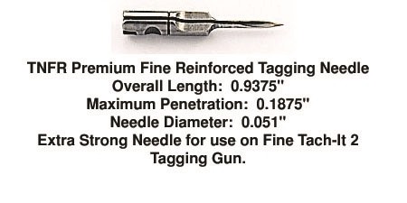 Premium Reinforced Fine Tagging Needles