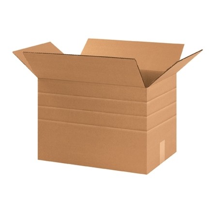 Corrugated Boxes, Multi-Depth, 17 1/4 x 11 1/4 x 12", Kraft