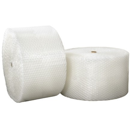 Bubble Rolls, Heavy Duty, Large, 1/2" X 24" X 250', Non-Perforated