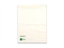 Compostable Food Bags, 10 x 12", Plastic