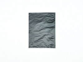 Black Plastic Merchandise Bags, 12 x 15