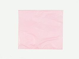 Rose Plastic Merchandise Bags, 6 1/4 x 9 1/4