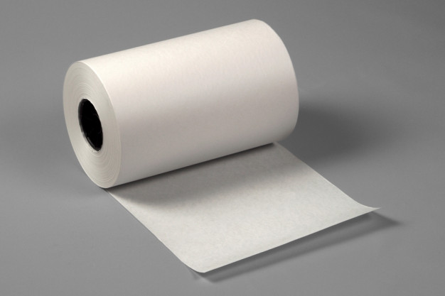 35/40# Poly Coated Freezer Paper Roll, 15" x 1100', White