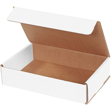 Indestructo Mailers, White, 9 x 6 x 2"