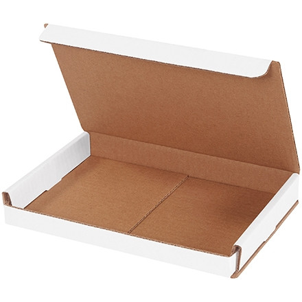 Indestructo Mailers, White, 9 x 6 x 1"