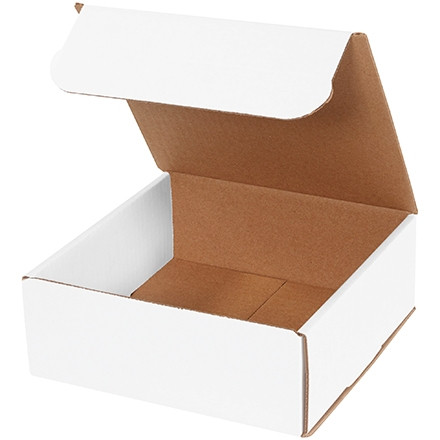 Indestructo Mailers, White, 8 x 8 x 3"