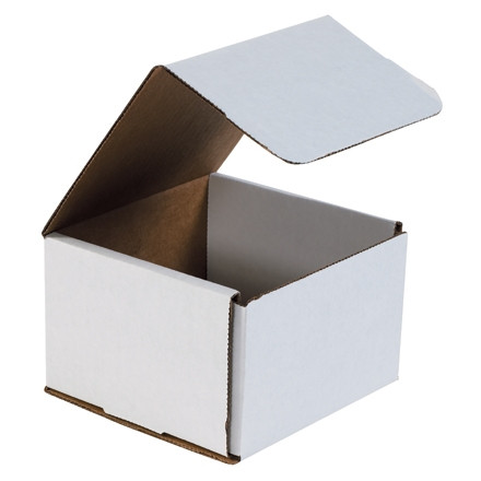 Indestructo Mailers, White, 6 x 6 x 4"