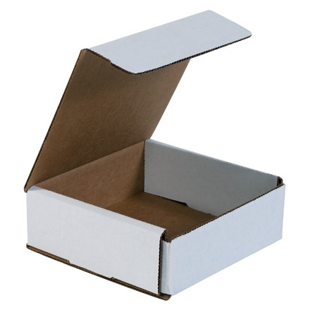 Indestructo Mailers, White, 6 x 6 x 2"