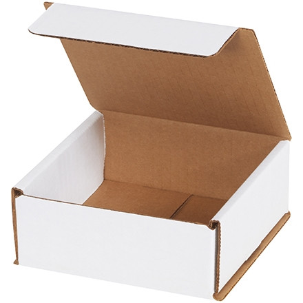 Indestructo Mailers, White, 5 x 5 x 1"