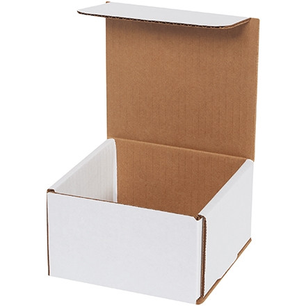 Indestructo Mailers, White, 5 x 5 x 3"