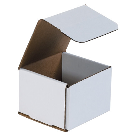 Indestructo Mailers, White, 4 x 4 x 1"
