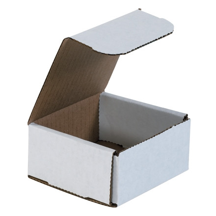 Indestructo Mailers, White, 3 x 3 x 3"