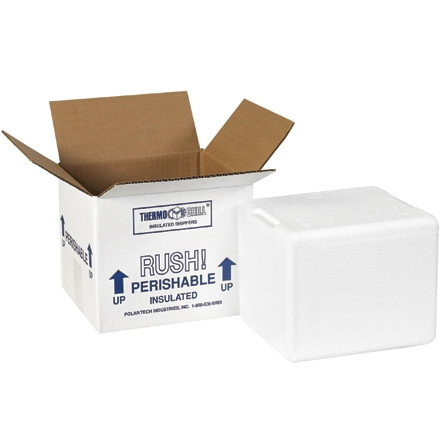 6 x 5 x 4 1/2" Insulated Shipping Kits