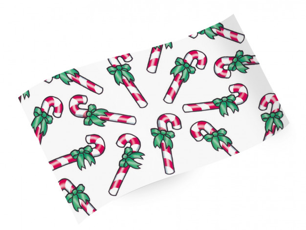 Candy Canes - Printed Tissue Sheets, 20 x 30