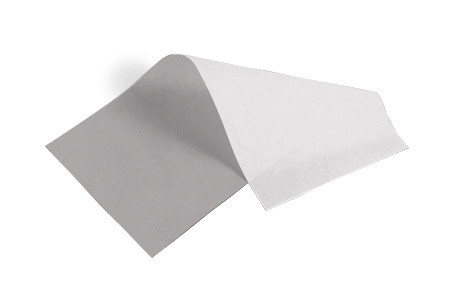 Single Silver Metallic Tissue Paper Sheets, 20 x 30"