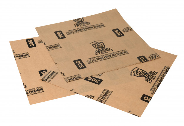 ARMOR WRAP® Rust Preventative Paper Sheets, 9 x 9"
