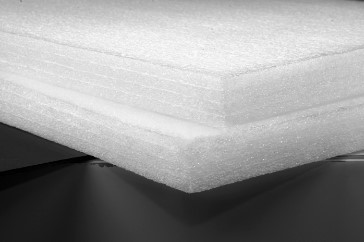 Plank Foam, White, 1 x 48 x 108"