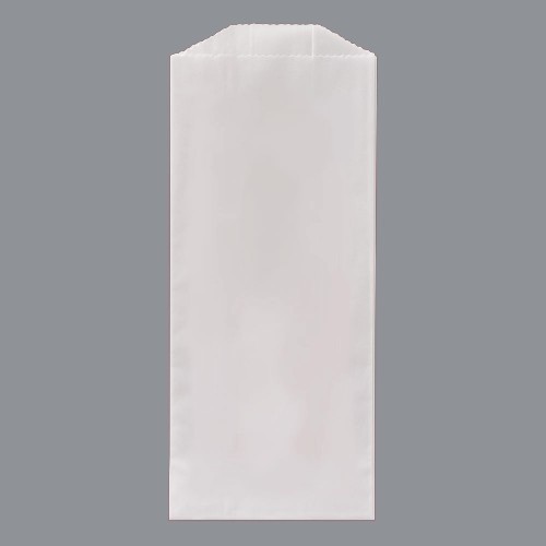 Gusseted Glassine Bags, 3 1/2 x 2 1/4 x 7 3/4