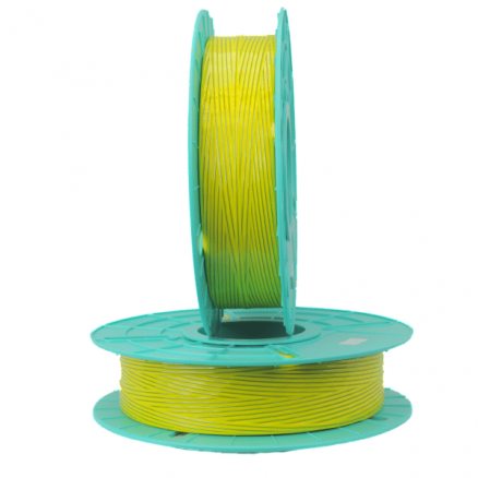 Plastic Twist Tie Ribbon, Yellow, 5/32" x 2460