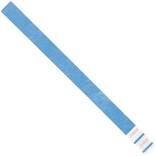 Blue Tyvek® Wristbands, 3/4 x 10"