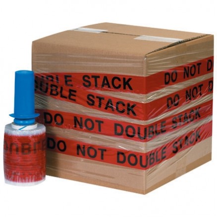 "DO NOT DOUBLE STACK" Goodwrappers® Identi-Wrap, 80 Gauge, 5" x 500