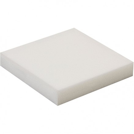 White Soft Foam Sheets - 1" Thick, 6 x 6"