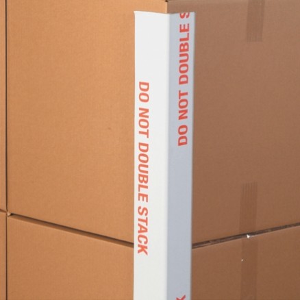Medium Duty" Do Not Double Stack" Edge Protectors - .160" Thick, 2 x 2 x 48" (Skid Lot)