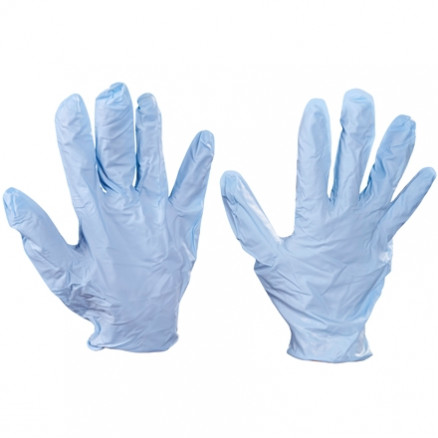 Best® 7500 Blue Nitrile Gloves - 4 Mil - Small