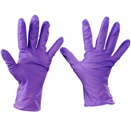 Kimberly Clark® Purple Nitrile Gloves - 6 Mil - Exam Grade, Small