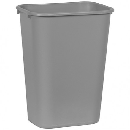 Rubbermaid® Office Trash Can - 10 Gallon, Gray