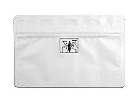 1 oz Child-Resistant Pouch, 9 x 5 9/10", White